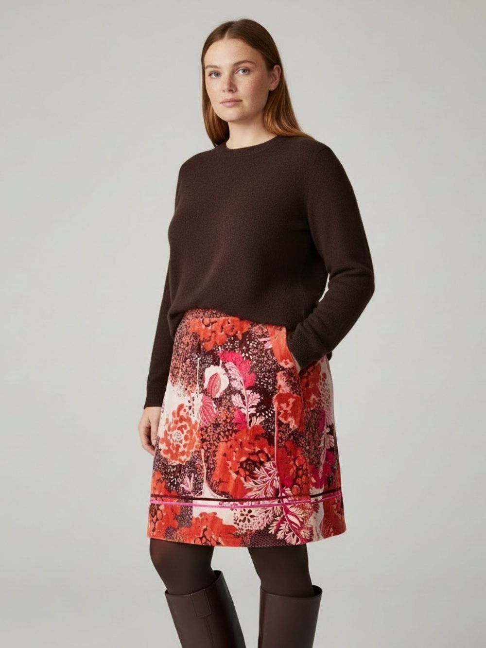 Oilily velvet skirt size 44/14